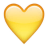 yellow heart