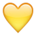yellow heart