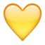 yellow heart