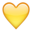 yellow heart