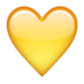 yellow heart