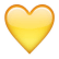yellow heart
